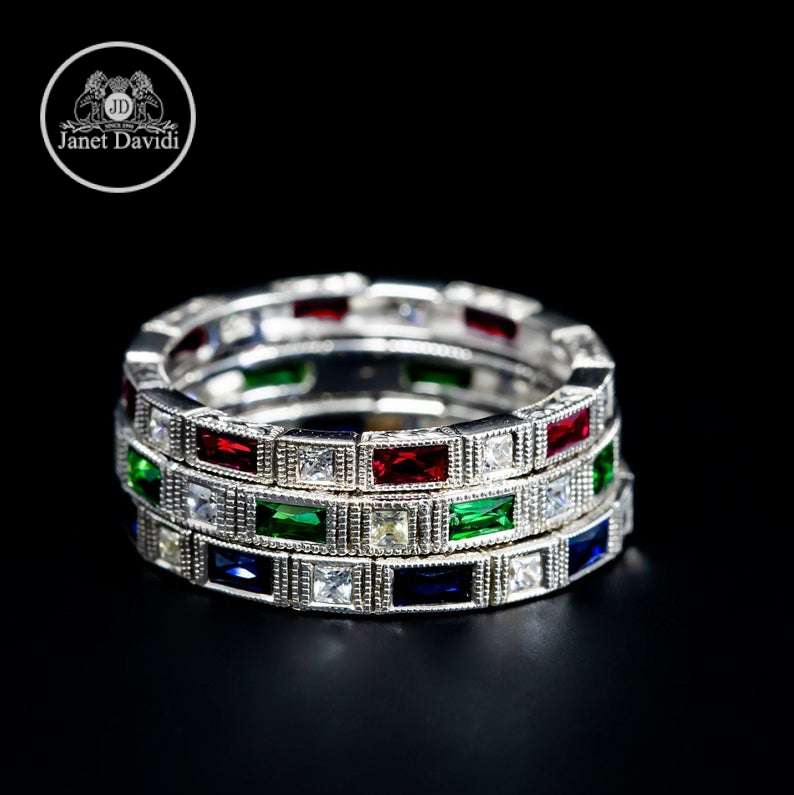 10219-01 Genuine Baguette Gemstone