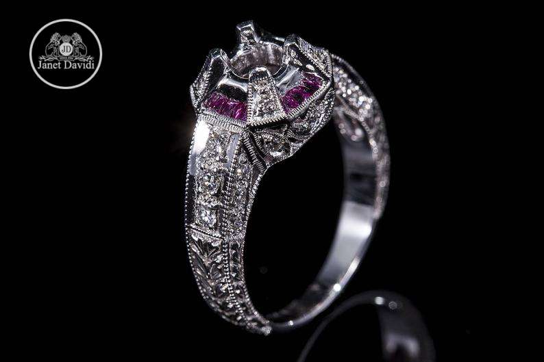 10620-01 Art Deco Style Antique Inspired