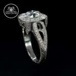 White Gold Diamond Filigree