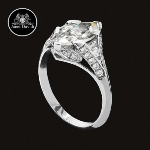 Antique Inspired Engagement Ring ID: JD15351